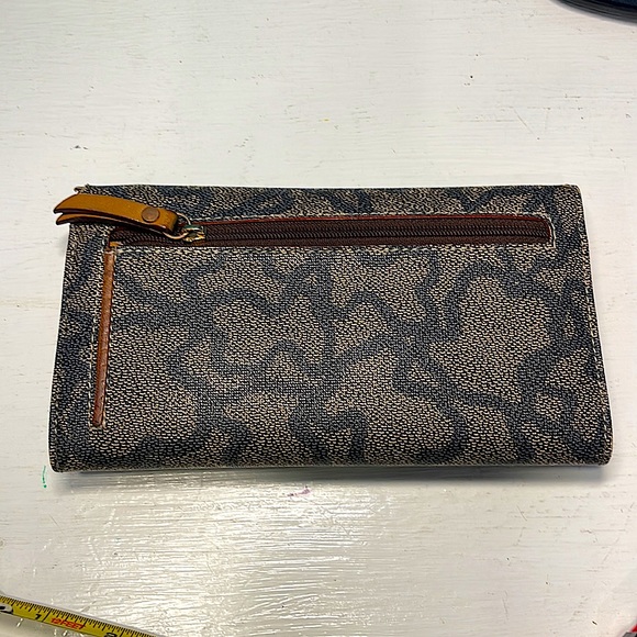 TOUS icon Wallet medium flat multi black beige, water repellent canvas - Picture 7 of 8